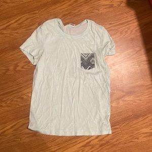 PINK tribal picket t-shirt